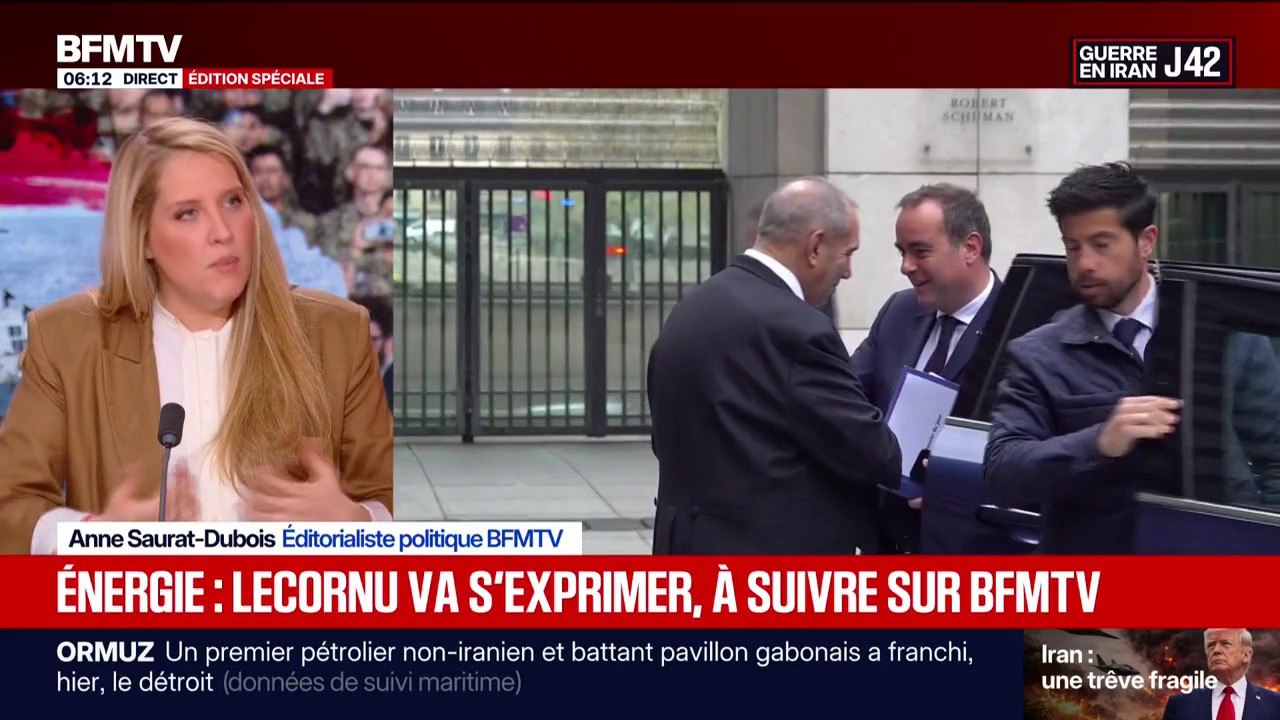 Carburants, gaz... Sébastien Lecornu "veut tirer les leçons de la crise énergétique" et s'exprime ce vendredi 10 avril dans l'après-midi