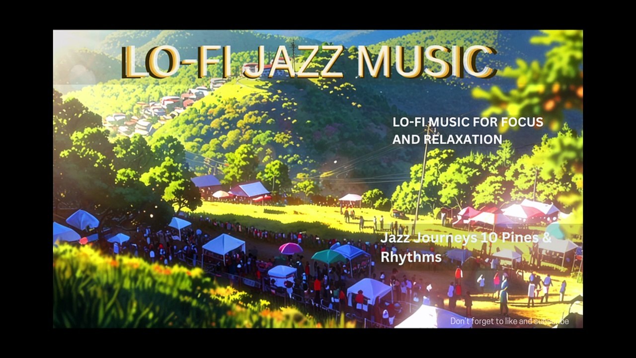 JAZZ JOURNEYS 10 PINES & RYTHMS: Lo-fi jazz music for focus, rest, relaxation, study and meditation