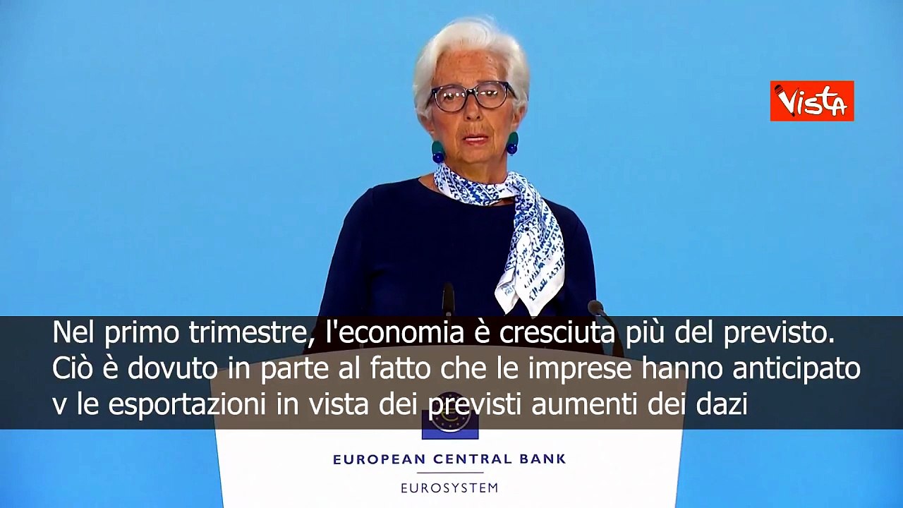 Lagarde: In primo trimestre economia Ue cresciuta più del previsto
