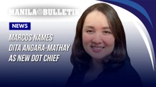 Marcos names Dita Angara-Mathay as new DOT chief