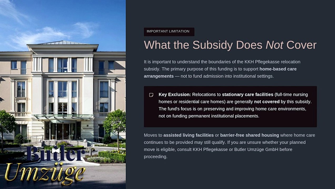 Relocation Subsidies and Support for Seniors with Butler Umzüge GmbH in Germany