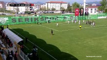 Trendyol 1. Lig'in 34. haftasında İmaj Altyapı Vanspor FK, deplasmanda Serikspor'u 6-1 yendi.