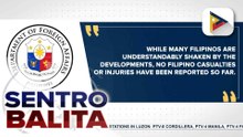 Mga Pilipino sa Lebanon, nananatiling ligtas sa harap ng pag-atake ng Israel ayon sa DFA; 5 OFWs mula sa Lebanon, ligtas na nakauwi ng bansa