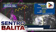 Bagyo sa labas ng PAR, isa ng Tropical storm at posibleng maging super typhoon; Ridge of high pressure area, patuloy na umiiral sa Luzon
