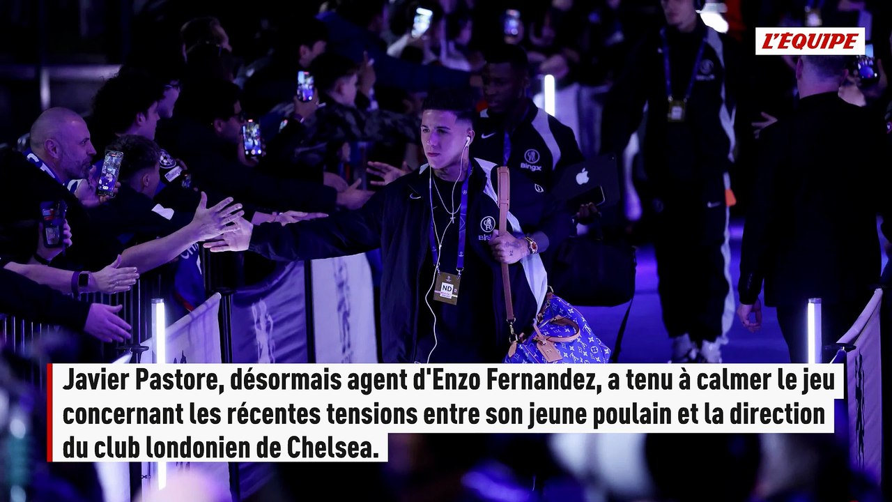 Javier Pastore désamorce la brouille entre Enzo Fernandez et Chelsea - Foot - Premier League