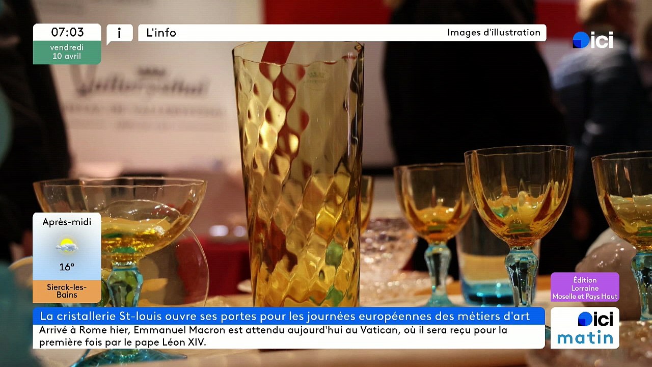10/04/2026 -  ici matin par Ici Lorraine (Moselle et Pays Haut) en vidéo