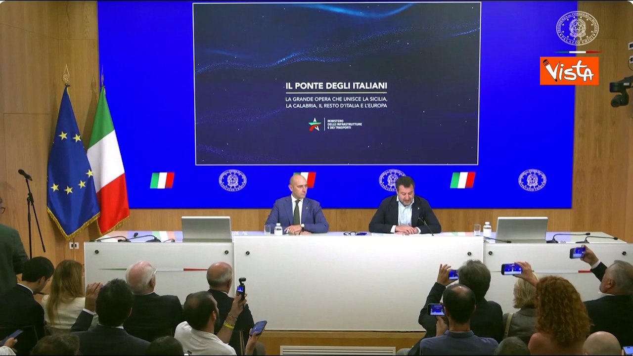 CIPESS approva Ponte sullo Stretto, Salvini: Sarà il Ponte a campata unica più lungo al mondo