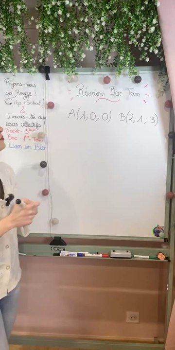 📏 Maîtrise les représentations paramétriques de droites (niveau Terminale) !Dans cette playlist, je t’explique pas à pas tout ce qu’il faut savoir pour être prêt(e) le jour du bac 🚀