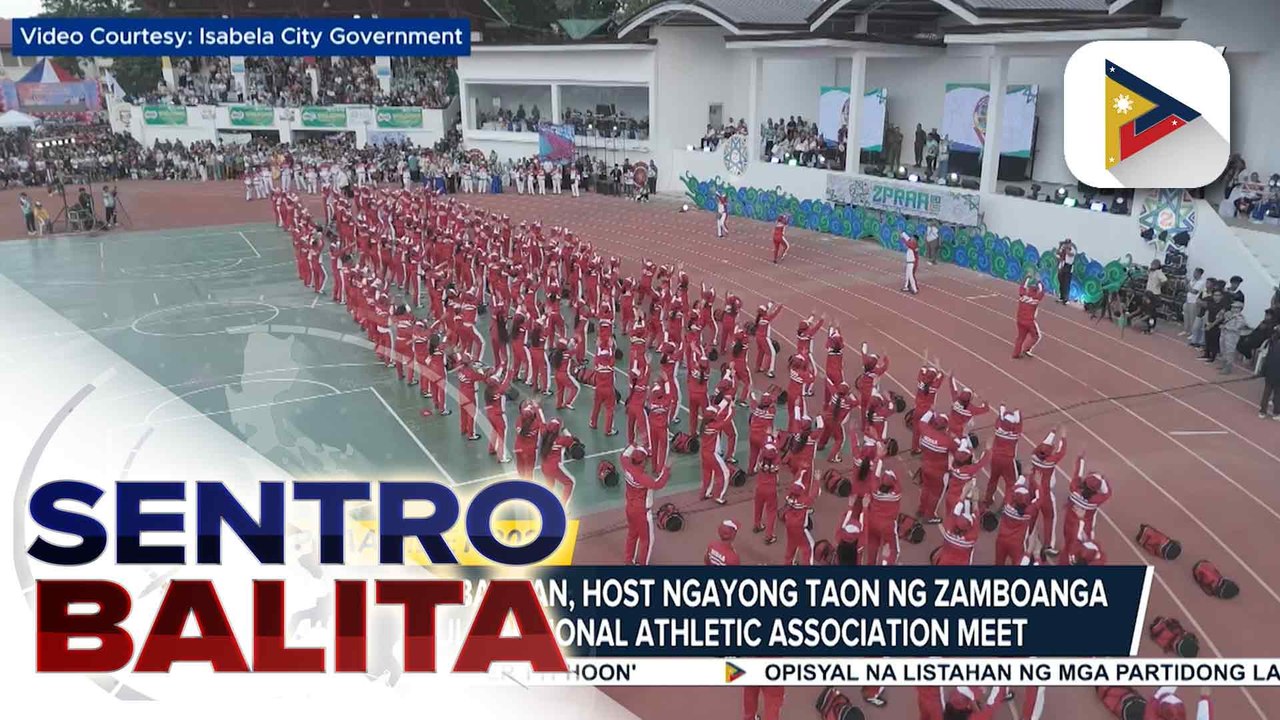 Isabela city, Basilan, host ngayong taon ng Zamboanga Peninsula Regional Athletic Association Meet; naturang sports event, patunay ng pagbabago ng imahe ng Basilan ayon kay Gov. Hataman | ulat ni  Myra Espinosa - PIA Basilan