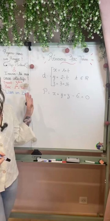 📏 Maîtrise les représentations paramétriques de droites (niveau Terminale) !Dans cette playlist, je t’explique pas à pas tout ce qu’il faut savoir pour être prêt(e) le jour du bac 🚀