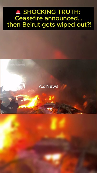 🚨 SHOCKING TRUTH: Ceasefire announced… then Beirut gets wiped out?! #Israel #Beirut #Iran #MiddleEast #War #BreakingNews #WorldNews #CurrentAffairsDecoded