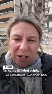 Nel cuore di Beirut colpita dai raid israeliani: «Nessun luogo è più sicuro, né qui né in tutto il Libano»