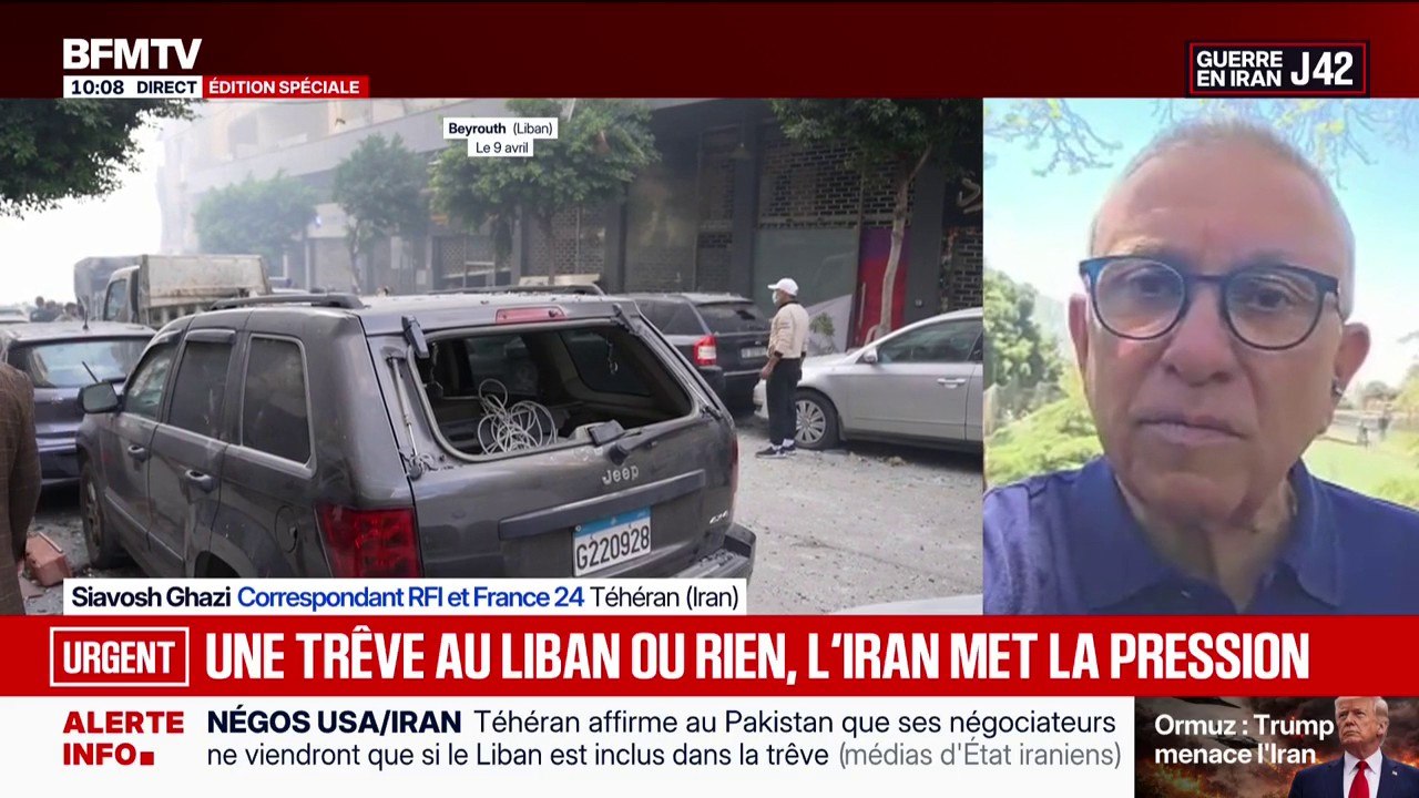 L'Iran dénonce des négociations "dénuées de sens" sans un cessez-le-feu au Liban