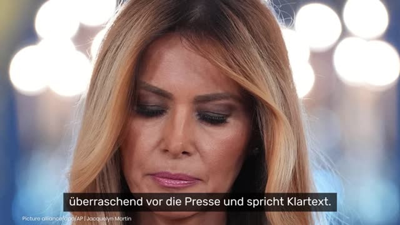 Melania Trump spricht Epstein-Klartext: Donald Trump überrumpelt - warum packt die First Lady jetzt aus?