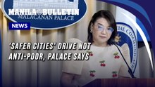 'Safer Cities' drive not anti-poor, Palace says