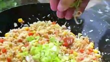 Fried Rice with Egg - Delicious compilation