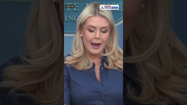 Karoline Leavitt Misnames Khamenei, White House Briefing Goes Awkward