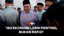 Tumpu isu ekonomi dulu, Anwar jawab gesaan tindakan terhadap Rafizi