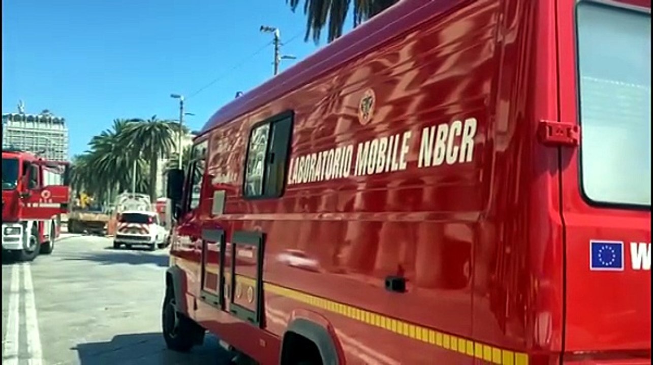 Cagliari, fuga di gas dal cantiere: via Roma chiusa e poi riaperta