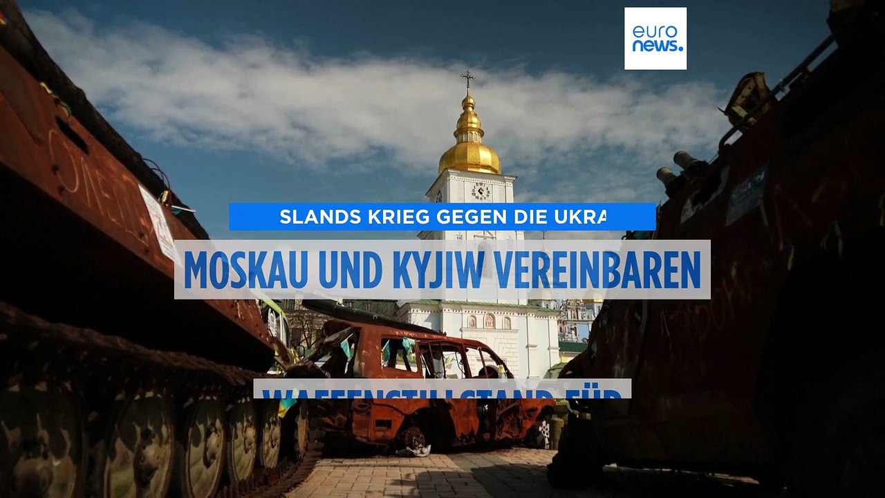 Russlands Präsident kündigt orthodoxen Oster-Waffenstillstand mit der Ukraine an