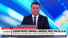 Bill Ackman faz proposta de US$ 64 bilhões pela Universal Music; Bruno Meyer comenta