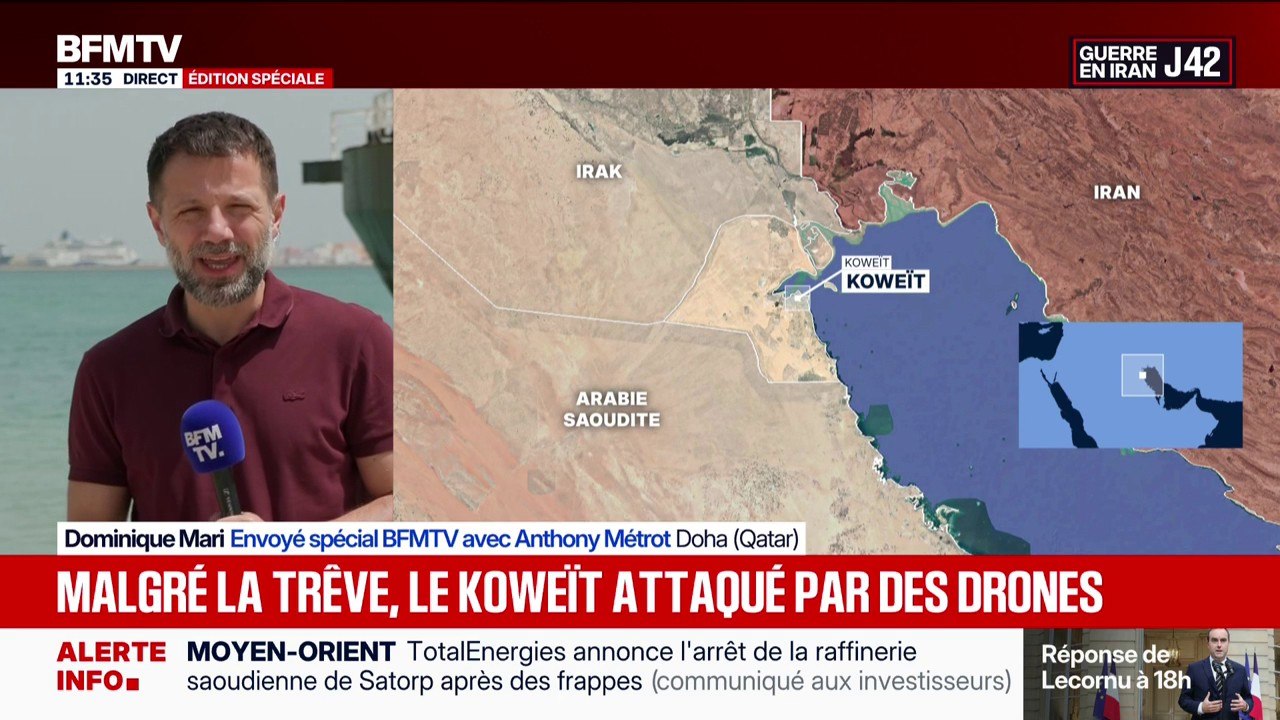 Guerre au Moyen-Orient: le Koweït ciblé par une attaque de drones