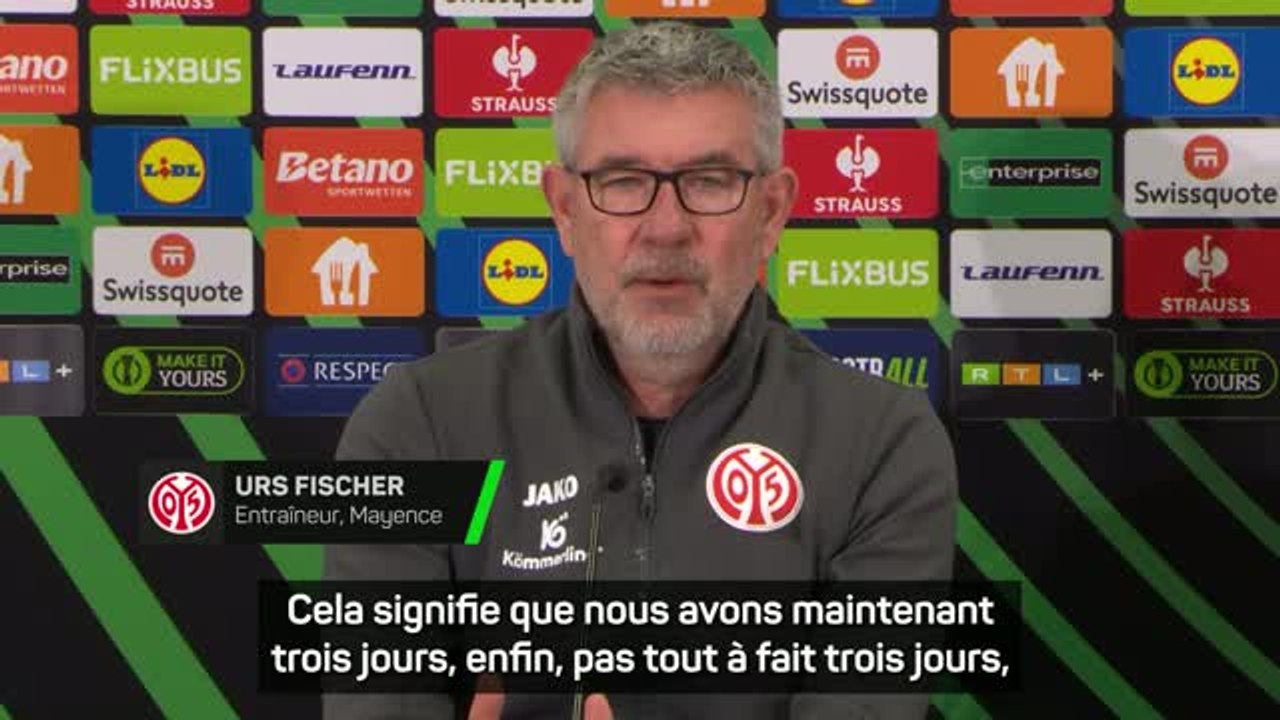 Mayence -  Fischer : "Se concentrer sur ce qu’on peut contrôler"