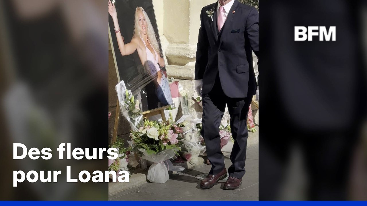 Loana Petrucciani: les fleurs devant la cathédrale pour les obsèques de la star à Nice