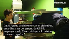 Los cines Paz instalan un proyector de cine analógico para la película Kill Bill
