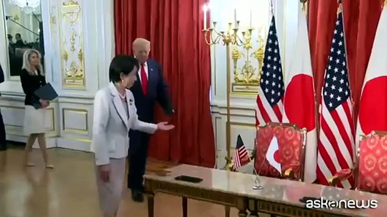 Trump e Takaichi firmano accordo su terre rare e minerali essenziali