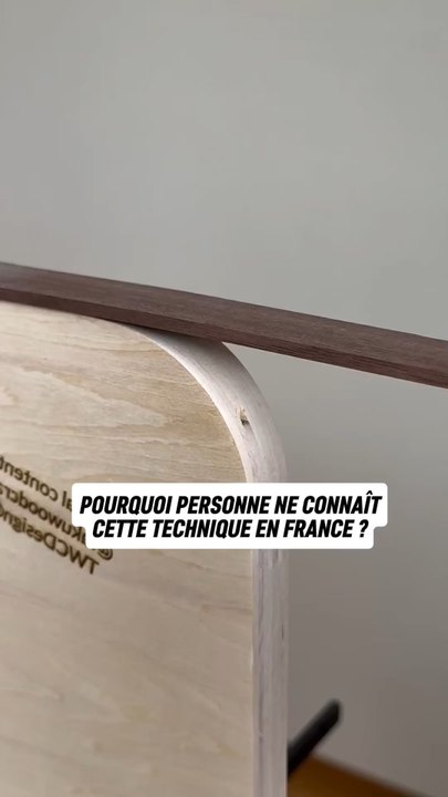 La technique pour plier du bois !