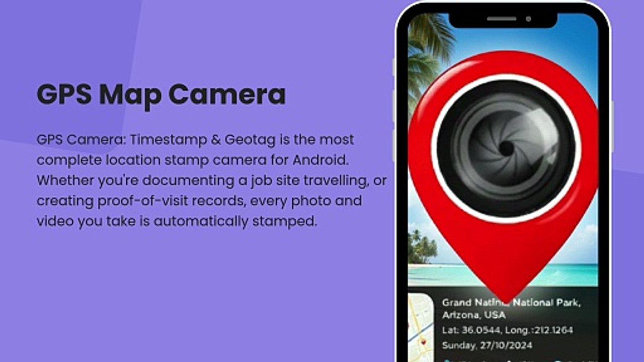 GPS Map Camera Timestamp Photos   Geotag Camera