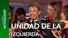 Díaz rechaza valorar qué partido debe liderar la unidad de la izquierda: "No me compete"