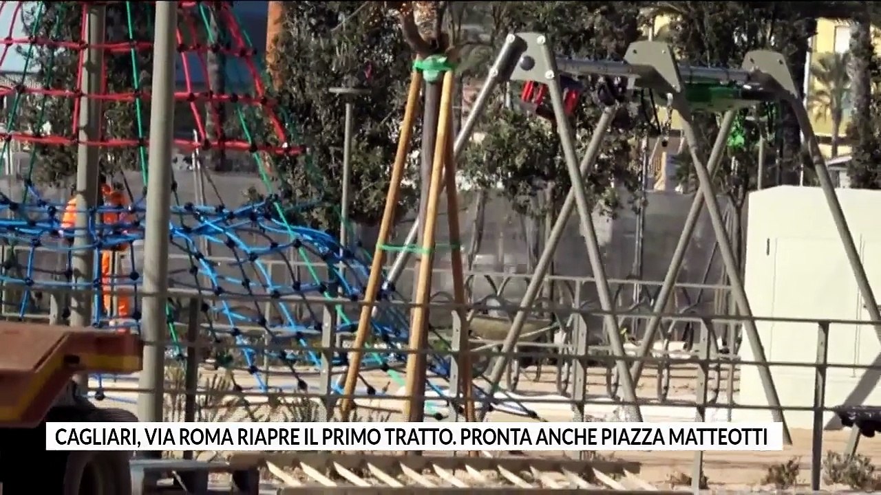 CAGLIARI, VIA ROMA RIAPRE IL PRIMO TRATTO. PRONTA ANCHE PIAZZA MATTEOTTI