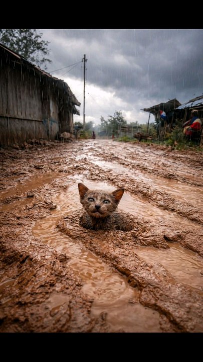Rescue a very poor helpless kitten ❤️