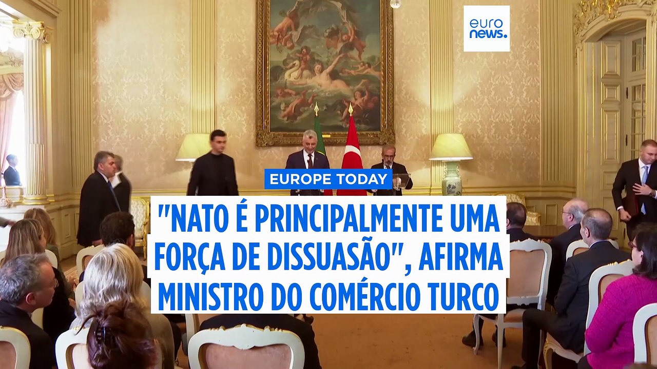 "NATO não é obrigada a reabrir o Estreito", diz ministro do Comércio turco à Euronews