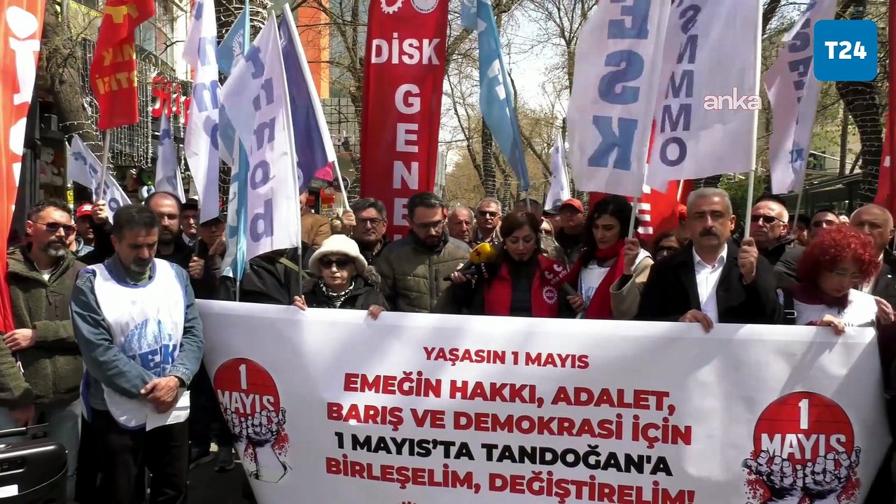 Sendikalardan Ankara'da 1 Mayıs çağrısı: Karanlık tabloya karşı tek başına kurtuluş olmadığını bilelim!