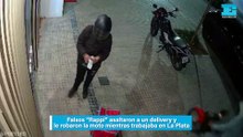 Falsos Rappi asaltaron a un delivery y le robaron la moto mientras trabajaba en La Plata
