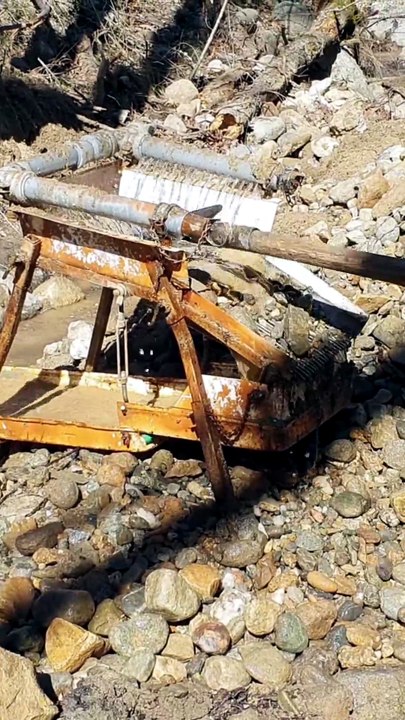 Prospecting for gold in rivers & streams