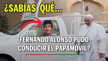 ¿Sabías que el Vaticano quería que Fernando Alonso condujera el papamóvil?
