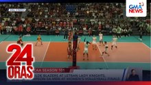 Benilde Blazers at Letran Lady Knights, kampeon sa Men's at Women's Volleyball Finals | 24 Oras