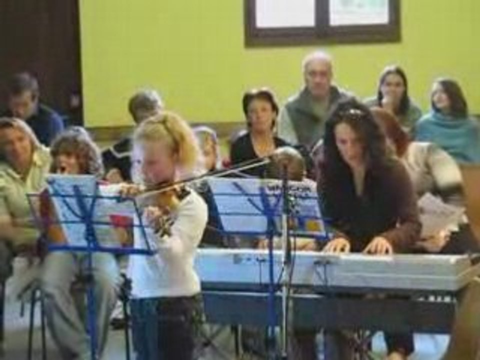 Gabrielle audition violon 2008