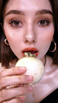 ASMR Radish Eating Sounds | Crunchy Mukbang No Talking
