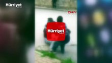 Tartıştıkları okul arkadaşlarını darbettiler; o anlar kamerada