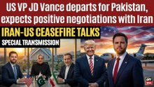 US VP JD Vance departs for Pakistan || Special Transmission || 10th Apr 2026 || ARY News