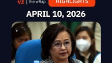 Today’s headlines: Marcos, Gloria Arroyo, Biden & Trump’s sons | The wRap | April 10, 2026