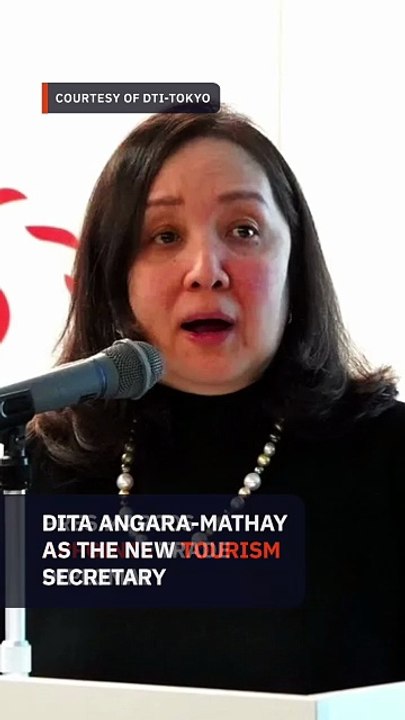 Marcos names trade diplomat Dita Angara-Mathay as new tourism chief
