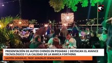 Presentación de autos chinos en Posadas Destacan el avance tecnologico