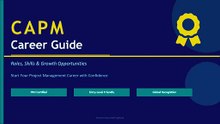 CAPM Career Guide