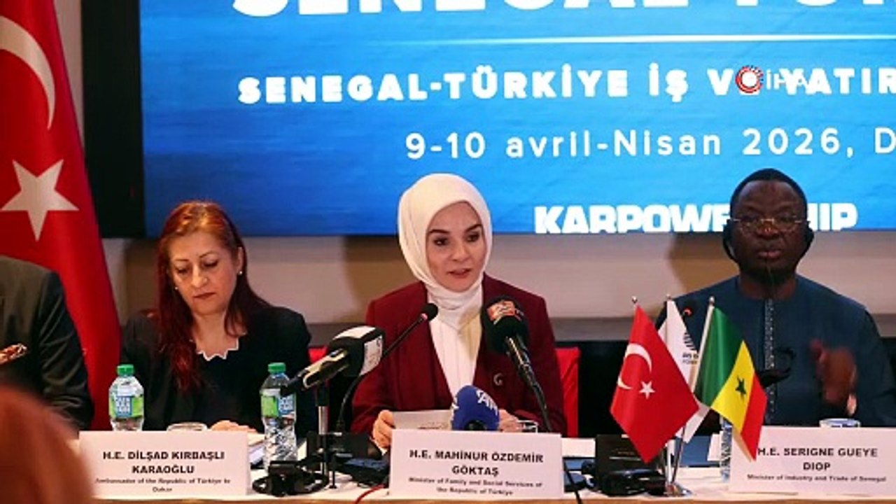 Bakan Göktaş: "Senegal ile ortak hedefimiz kısa vadede 1 milyar dolarlık ticaret hacmine ulaşmaktır"